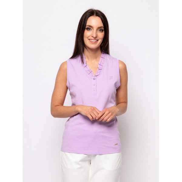 Heavy Tools BREE24 Női ujjatlan top / lilac