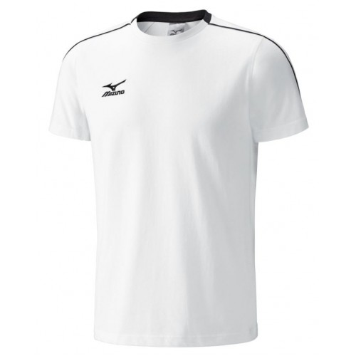 Mizuno Tee 401 Férfi rövid ujjú póló / White / Black