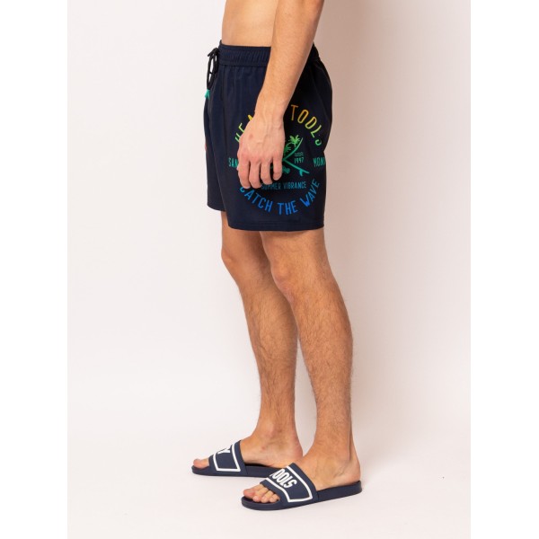 Heavy Tools JOZINI Férfi beachshort / navy