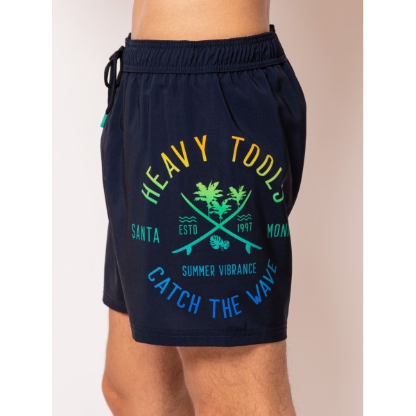 Heavy Tools JOZINI Férfi beachshort / navy