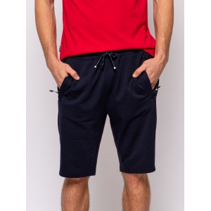 Heavy Tools ZIGGY24 Férfi pamutbermuda / navy