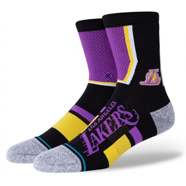 Stance LAKERS SHORTCUT 2 Unisex zokni / purple