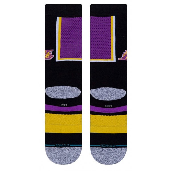 Stance LAKERS SHORTCUT 2 Unisex zokni / purple