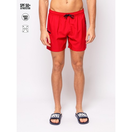 Heavy Tools JARNAT Férfi beachshort / red