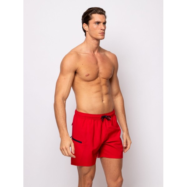 Heavy Tools JARNAT Férfi beachshort / red