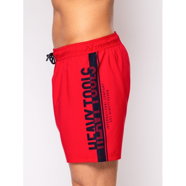 Heavy Tools JARNAT Férfi beachshort / red