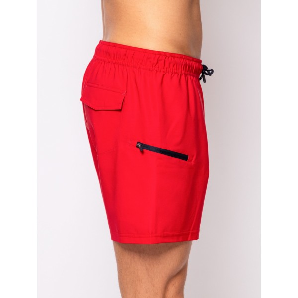 Heavy Tools JARNAT Férfi beachshort / red