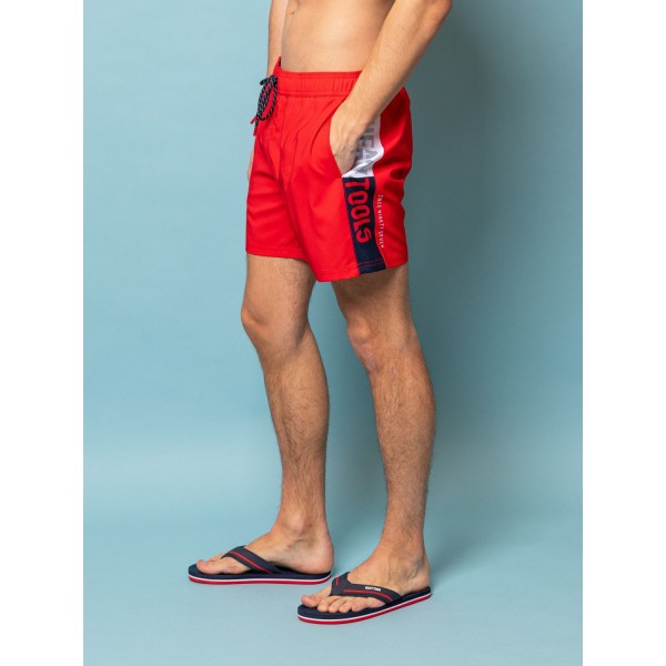 Heavy Tools JESUP Férfi beachshort / red