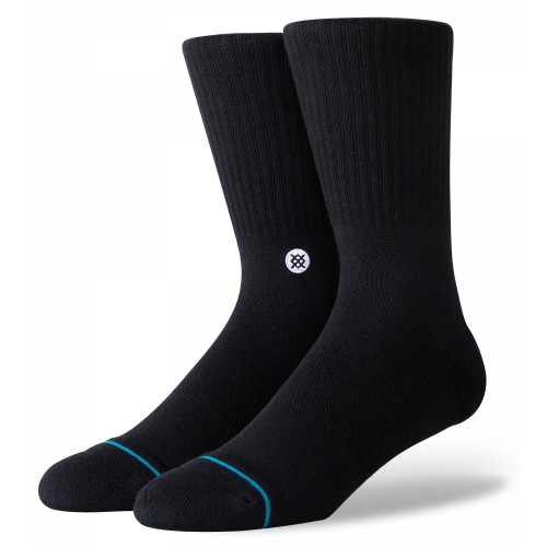 Stance ICON Unisex zokni / black / white