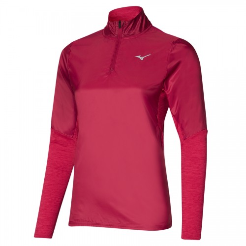 Mizuno Hybrid LS HZ Női hosszú ujjú felső - Rose Red