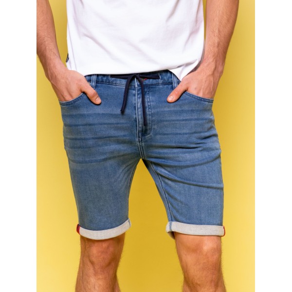 Heavy Tools WOOL24 Férfi farmer bermuda / denim