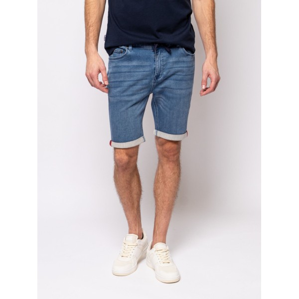 Heavy Tools WOOL24 Férfi farmer bermuda / denim