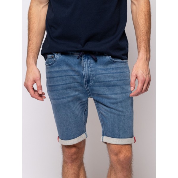 Heavy Tools WOOL24 Férfi farmer bermuda / denim