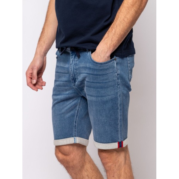 Heavy Tools WOOL24 Férfi farmer bermuda / denim