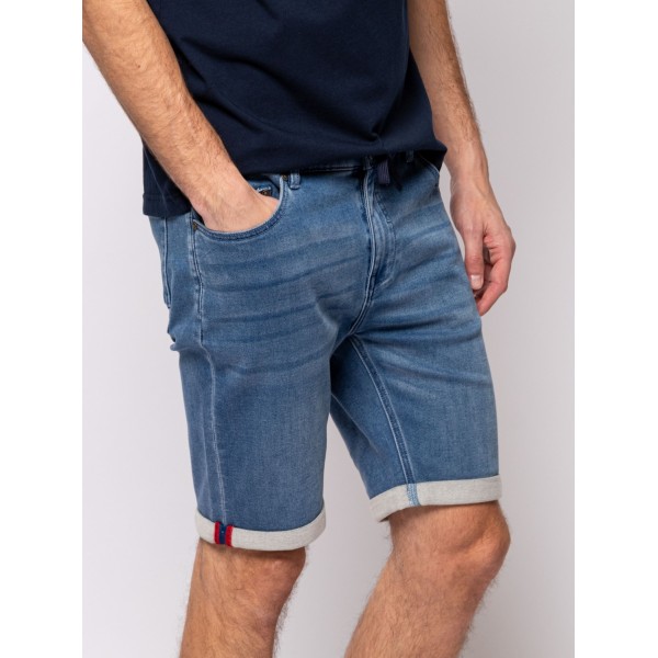 Heavy Tools WOOL24 Férfi farmer bermuda / denim