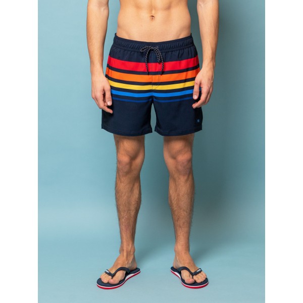 Heavy Tools JARINU Férfi beachshort / navy