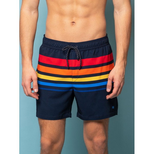 Heavy Tools JARINU Férfi beachshort / navy