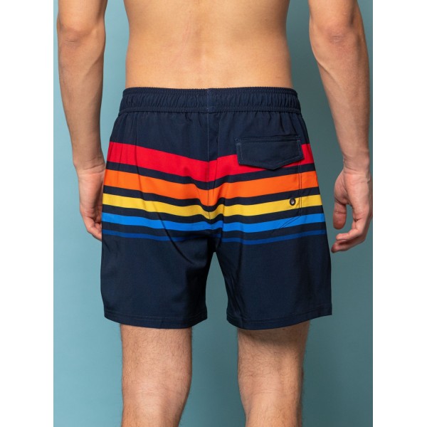 Heavy Tools JARINU Férfi beachshort / navy