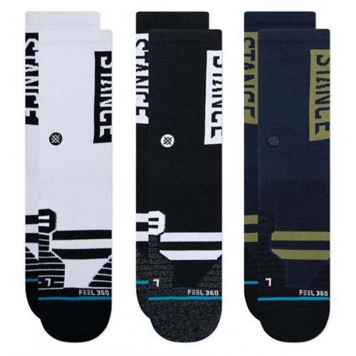 Stance BOYD MID 3 PACK Unisex zokni / multi