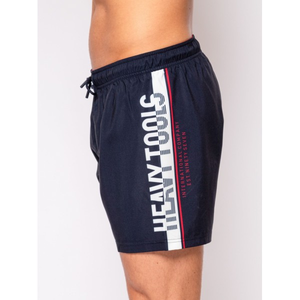 Heavy Tools JARNAT Férfi beachshort / navy