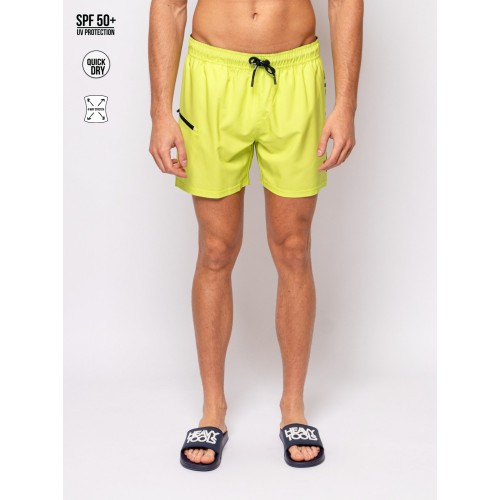 Heavy Tools JARNAT Férfi beachshort / lemon