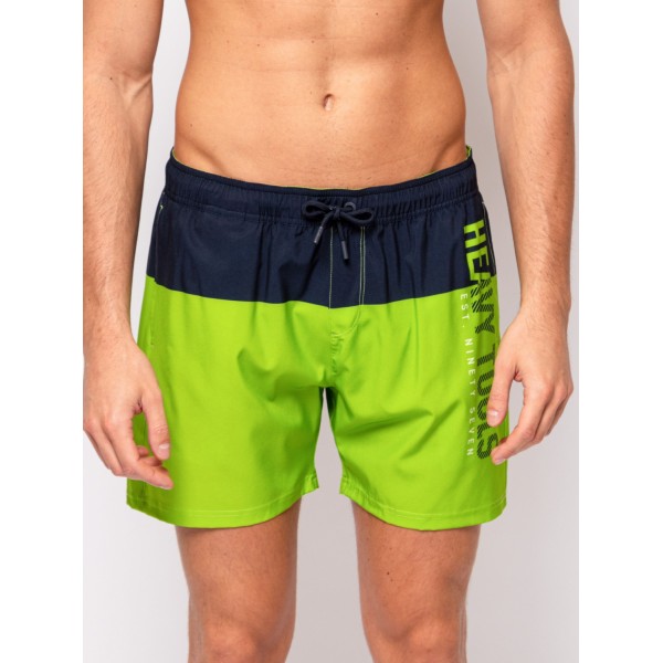 Heavy Tools JAVOR Férfi beachshort / cactus