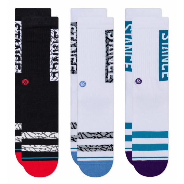 Stance THE OG 3 PACK Unisex zokni / multi